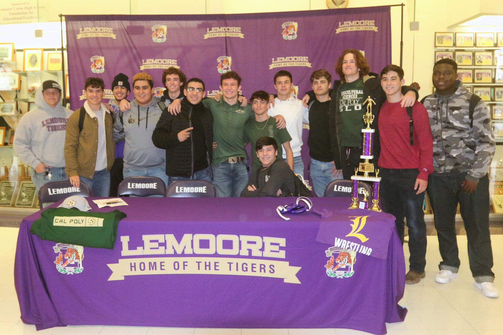 William Kloster signs NLI with Cal Poly